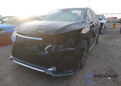 2017 Lexus Rx 350 F Sport from USA, damaged, VIN 2T2BZMCA9HC085962